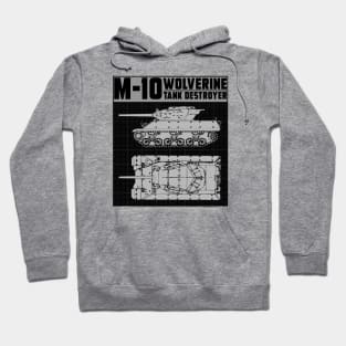 M-10 TANK DESTROYER (WOLVERINE) Hoodie